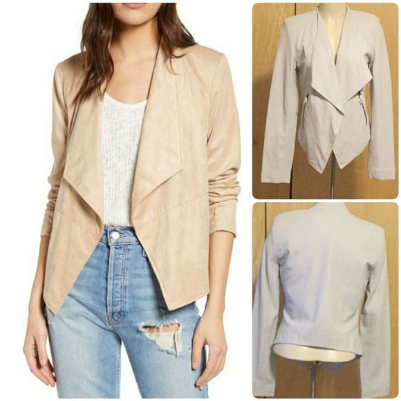 BB Dakota Jackets & Blazers - BB Dakota eastside drape Leather